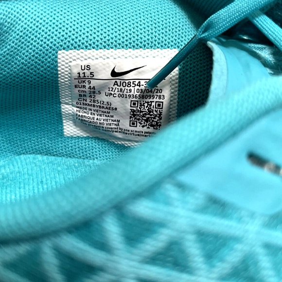 NWOB Nike Zoom Rival XC Size 11.5 AJ0854-301 Track Running + Spikes + Wrench - Picture 8 of 9